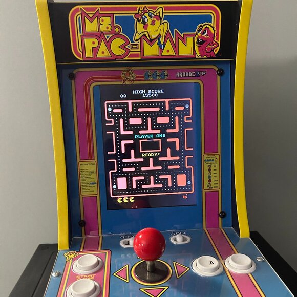 Arcade 1 Up Ms Pacman 8261 Countercade 4 in 1  Games     TABLE TOP - Picture 1 of 7